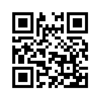 Basic QR code encoding a URL